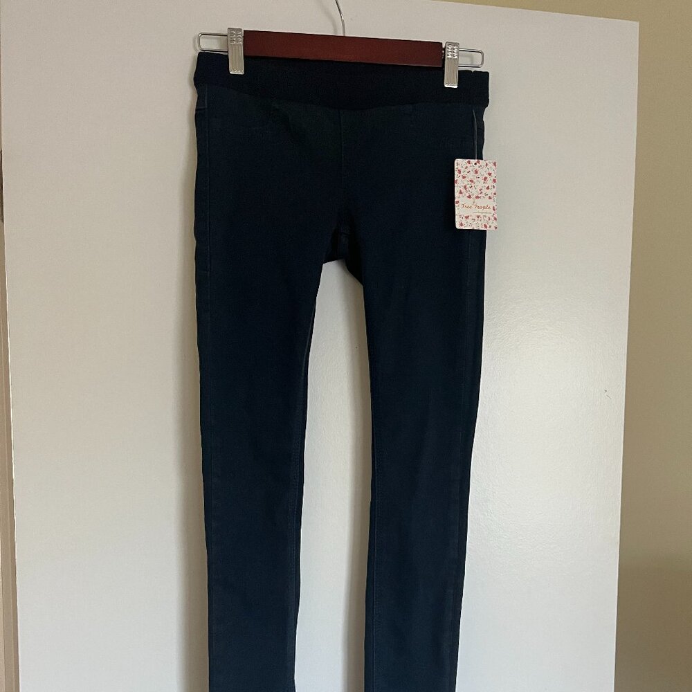 Free People Size 24 "Blueberry" Stretch Jeans - NWT
